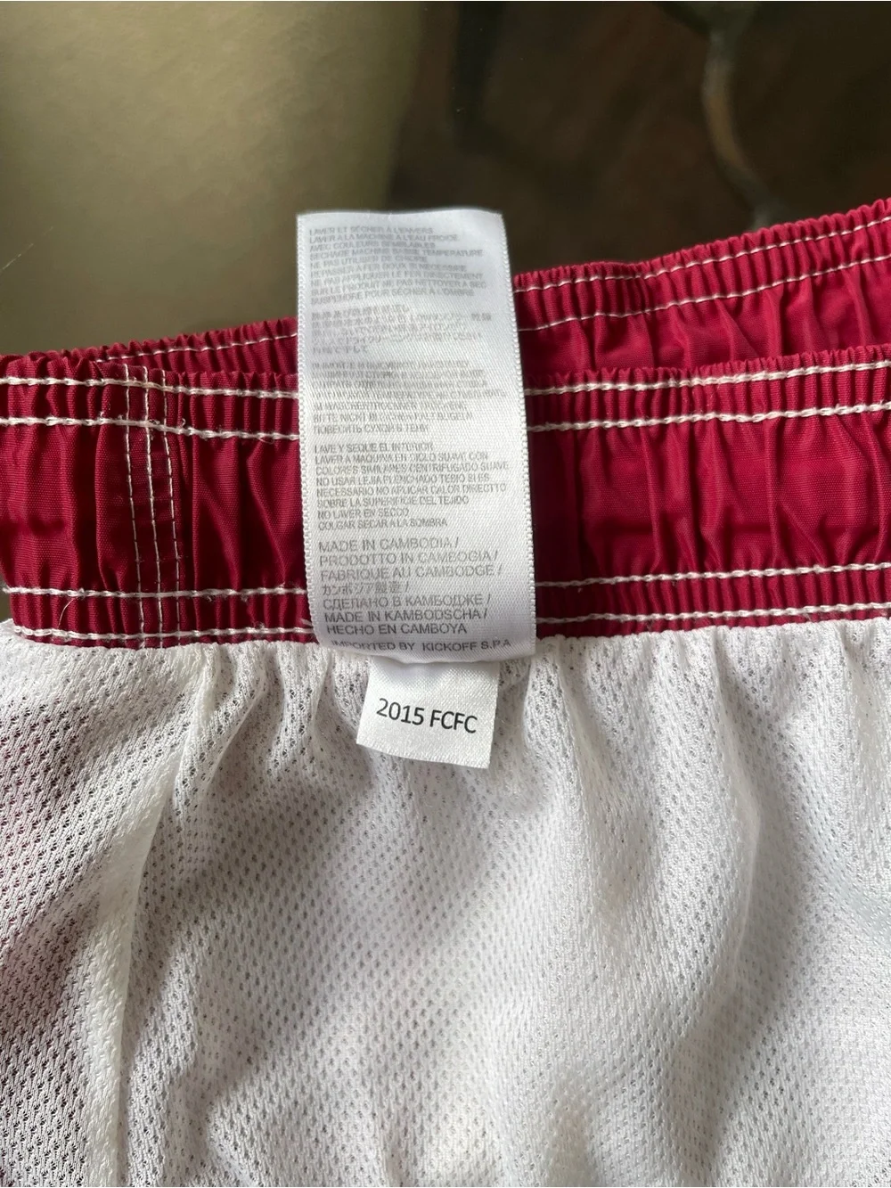 Sundek Men's Red Swim Trunks Regular Fit 14